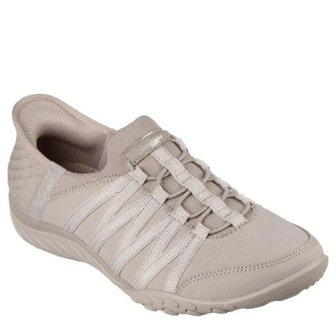 Skechers Slip-ins Breathe Easy "Roll with Me" In Taupe