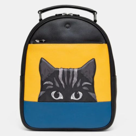 Yoshi Colour Block Cat Backpack
