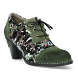 Laura Vita "Alcizeeo Vert" Leather Lace-up  Shoe