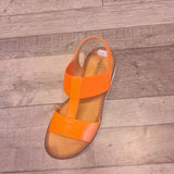 Heavenly Feet Ritz Sandal Orange