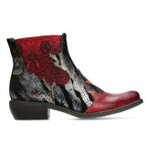 Laura Vita "Ercwinao Rouge" Fancy Cowboy Ankle Boot