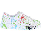 Adesso Lula "Paint Spalshes" Leather Trainer