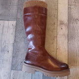 Marco Tozzi Chestnut Brown Knee Length Boots