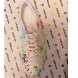 Adesso Lula "Paint Spalshes" Leather Trainer