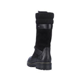 Remonte Black 3/4 Length Weather Boot