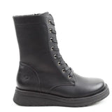 Heavenly Feet "Martina" Black Ankle Boot