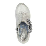 Ruby Shoo" Electra" White/Silver Shoe Boot