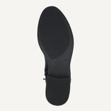 Caprice Two Tone Knee Length Black/Tan Leather Boots