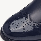 Tamaris Navy Leather Chelsea Boot