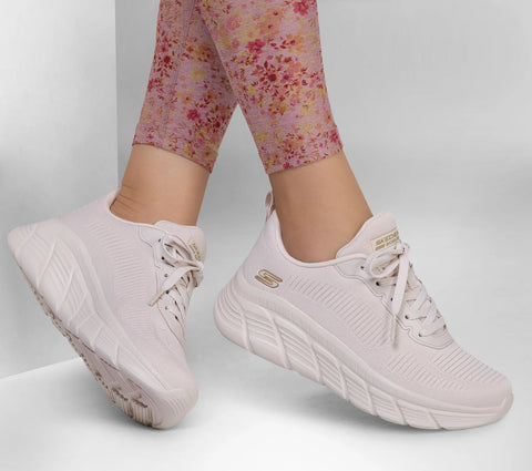 Skechers Bobs B Flex Hi Flying Hi in Off White