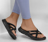 Skechers Go Walk Flex Ssselena Sandal in Black