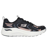 Skechers Arch Fit Vintage Luxe in Black/Rose Gold