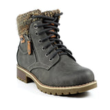 Lunar Millie Weatherproof Ankle Boot in Grey
