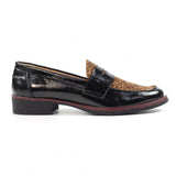 Lunar Titan Animal Print/Black Loafer
