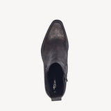 Tamaris Metallic Block Heeled Ankle Boot