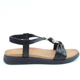 Heavenly Feet Campari Sandal in Black