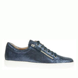 Caprice "23606" Leather Trainer with Zip in Ocean