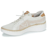 Skechers Wiltshire BLVD Bellevue Sneakers in Off White