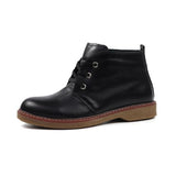 Lunar Claire Ankle Boot in Black Leather