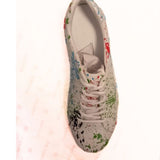 Adesso Lula "Paint Spalshes" Leather Trainer
