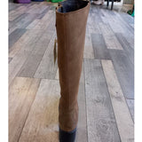 Fly London Black/ Taupe Heeled Boot