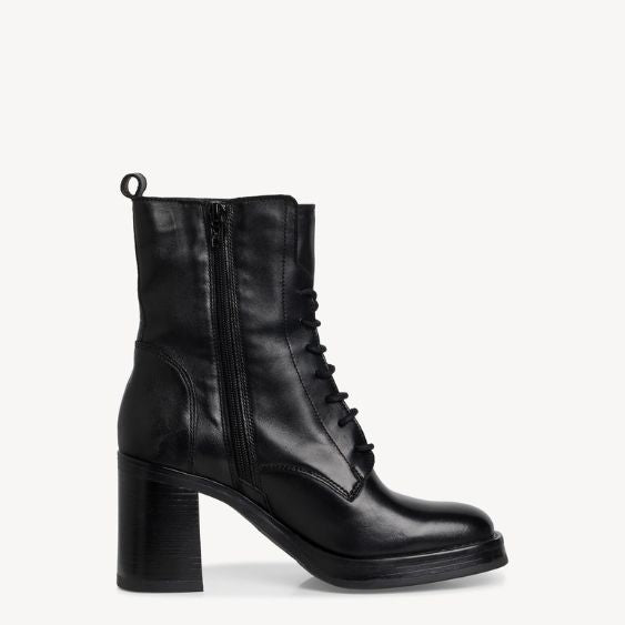 Tamaris Dames Lace Boot Heel 1-25132-45 Enkellaarzen, Black MATT, 38 EU, zwart mat, 38 EU Tamaris Dames Lace Boot Heel 1-25132-45 Enkellaarzen, Black MATT, 38 EU, zwart mat, 38 EU