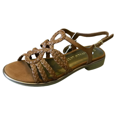 Marco Tozzi "2-28100-44-305" Gladiator Sandal in Cognac