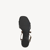 Tamaris Leopard Print Low  Heeled Sandal
