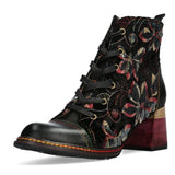 Laura Vita Rejineo Ankle Boot in Noir