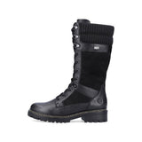 Remonte Black 3/4 Length Weather Boot