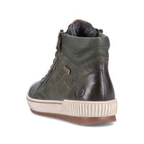Remonte High Top Trainer Boots in Green
