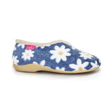 Lunar "Daisy" Blue Slipper