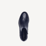 Tamaris Navy Leather Chelsea Boot