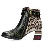 Laura Vita "Idcorao" Dorian Leather Ankle Boot