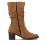 Remonte Tan Suede 3/4 Length Boot