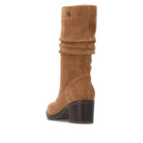 Remonte Tan Suede 3/4 Length Boot