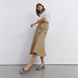 Fit Flop Delicato Woven Ballet Flats in Black/Ivory