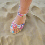 Remonte Multi Coloured Adjustable Leather Sandal