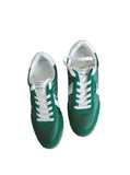 Tamaris Green Retro Style Trainers