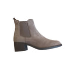 Tamaris Taupe Suede Ankle Boot