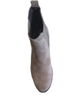 Tamaris Taupe Suede Ankle Boot