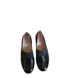 Caprice Black Patent Leather Slip on Shoe