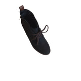 Marco Tozzi Black Lace-up Heeled Ankle Boot