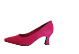 Marco Tozzi Dark Red Court Shoe
