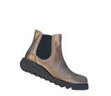 Lunar Dazzle Floral Ankle Boot in Beige