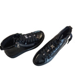 Remonte Black Patent Leather Ankle Boot