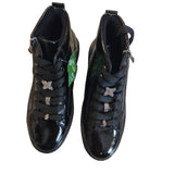 Remonte Black Patent Leather Ankle Boot