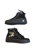 Remonte Black Patent Leather Ankle Boot
