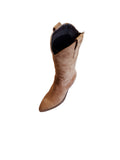 Tamaris Cognac Suede 3/4 Length Cowboy Boot
