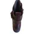 Tamaris Dark Brown Lace Up Ankle Boot